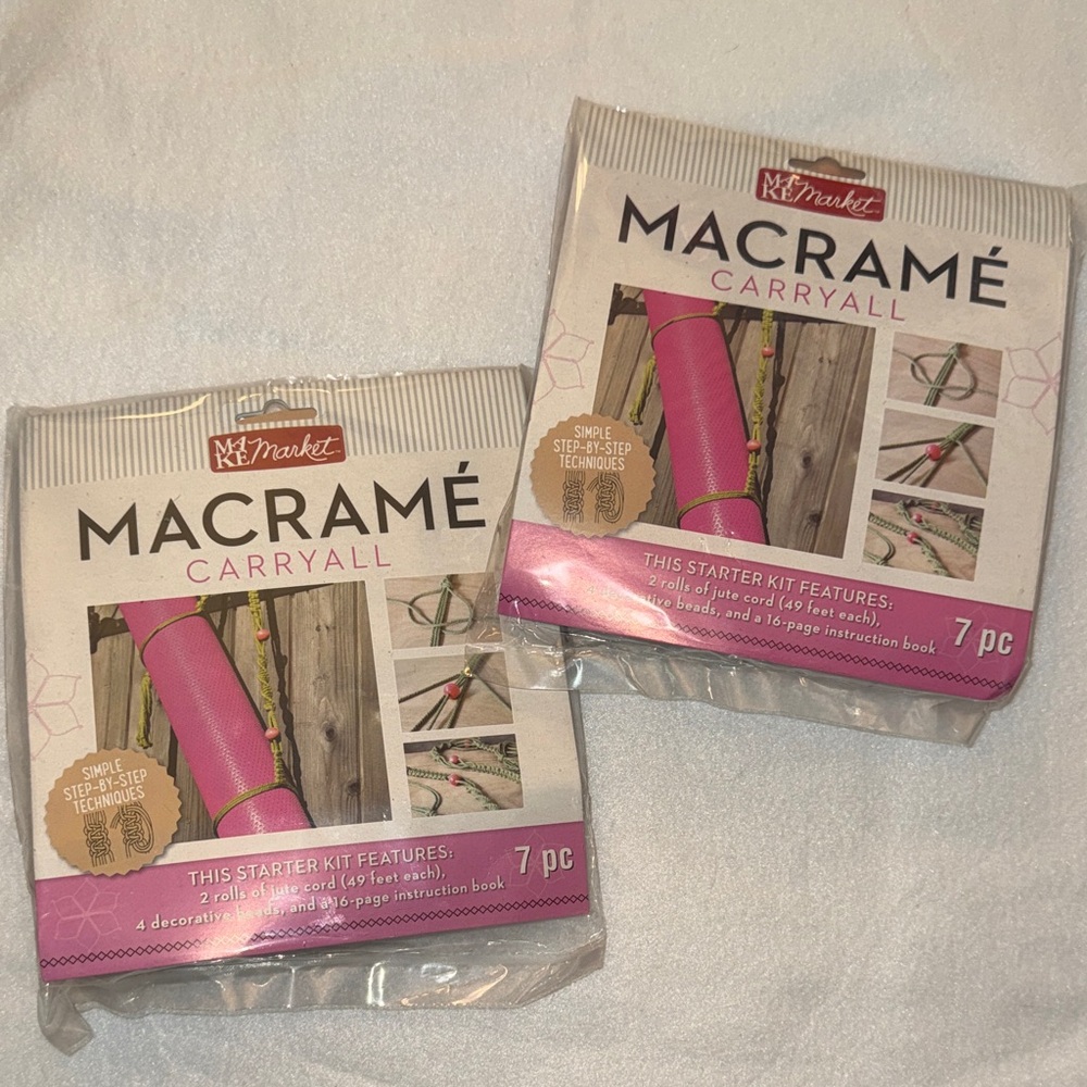 Macramé Carryall Craft Kit